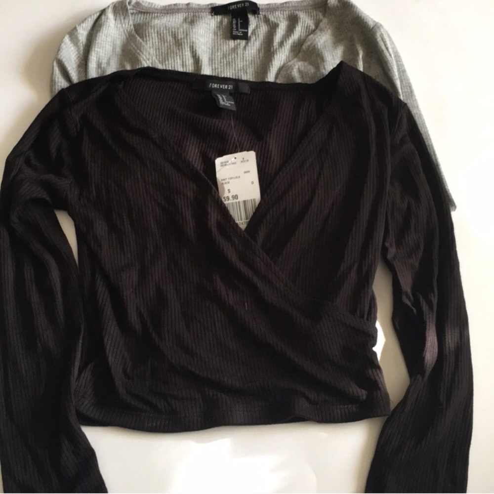 Forever 21 Wrap Tops